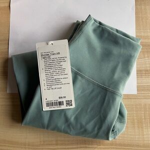 Lululemon Wunder Train High-Rise Tight 25" in Misty Glade 4